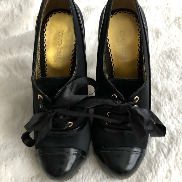 Black Bebe Kristen Booties size 6 - Picture 2 of 8